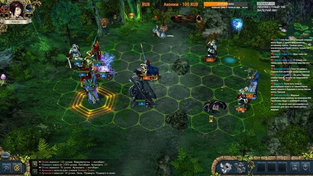 Уникальное прохождение King's Bounty: Crossworlds. Невозможный. Сила Искусственного Интеллекта. #4 смотреть онлайн