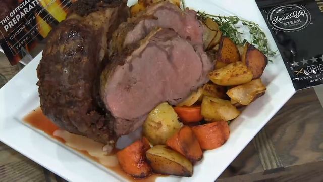 Kansas City Steak Company 4-4.5 lb. Prime Rib Roast on QVC смотреть онлайн