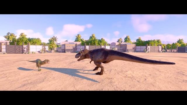 JW Dominion Feathered T-REX VS All Dinosaurs Killing Animations 🦖 Jurassic World Evolution 2 🦖 JWE смотреть онлайн