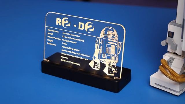 LED Nameplate for LEGO R2-D2 75308 смотреть онлайн