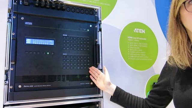 ATEN | ISE 2019 | Pro AV signal distribution смотреть онлайн