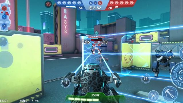 Динамичный бой за захват точек. Mech Arena смотреть онлайн