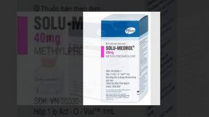 Solu - Medrol 40mg - Thuốc điều trị viêm khớp dạng thấp