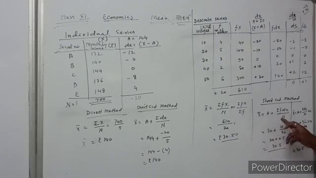 mean median mode concept with example class 11 part 1 смотреть онлайн