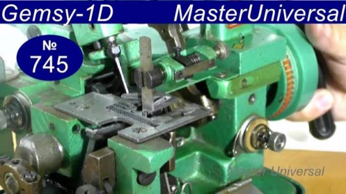 Ножи на оверлоке не режут, иголка в материале попала под нож. Как заточить и поставить. Видео № 745. смотреть онлайн