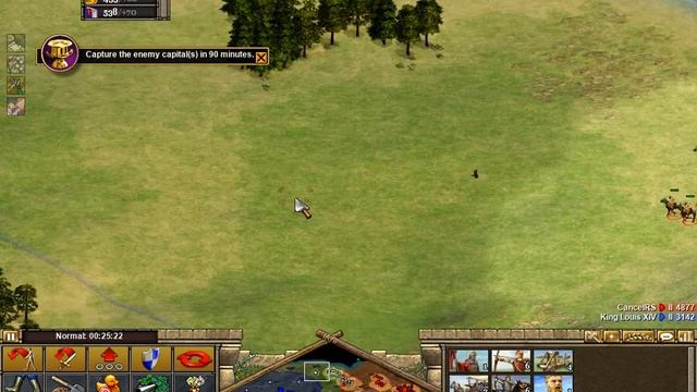 Прохождение Rise of Nations. Завоевание мира (Германия). Часть 3-3 - Франция (Вторжение в Галлию) смотреть онлайн