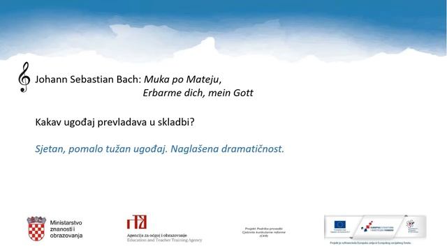 Glazbena kultura 8.r OŠ - Oratorij i kantata смотреть онлайн