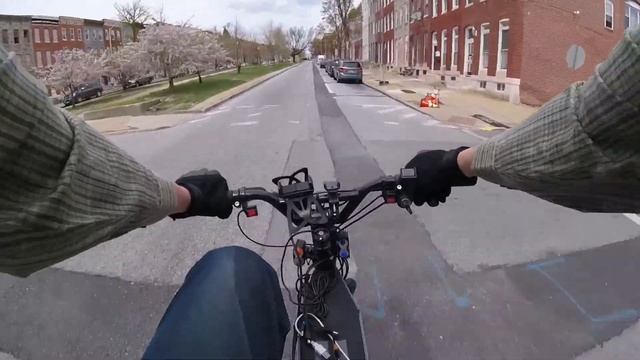 Hub Motor Ebike Uphill - 3000 Watt Motor 72 Volt Battery смотреть онлайн