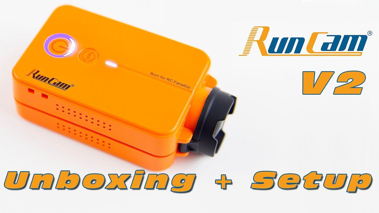 Runcam V2 Action Camera - Unboxing + Setup Procedure смотреть онлайн