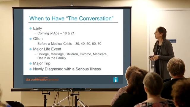 Having "THE" Conversation: Talking With Loved Ones About Their Wishes смотреть онлайн