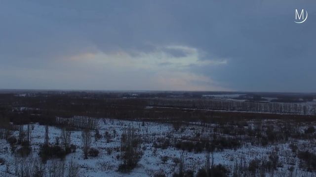 Красивый зимой полет над Усолкой | Красивый нашид [fullhd] смотреть онлайн