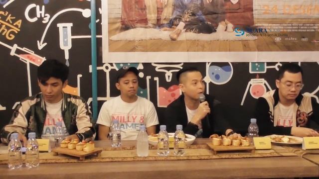 Konferensi Pers Film MILLY & MAMET | ION Cafe Lombok смотреть онлайн