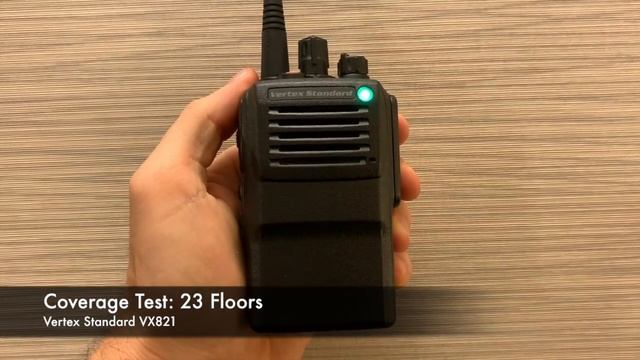 Radio Coverage Test: Vertex VX821 (Inside Building) смотреть онлайн