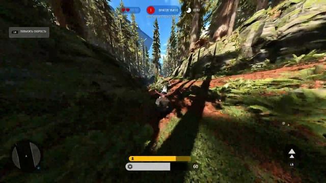 Star Wars Battlefront - Прохождение #2 - Обучение - Погоня на Эндоре смотреть онлайн
