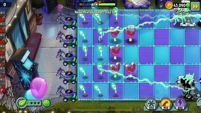 PvZ 2. Neon Mixtape Tour Day-13 смотреть онлайн
