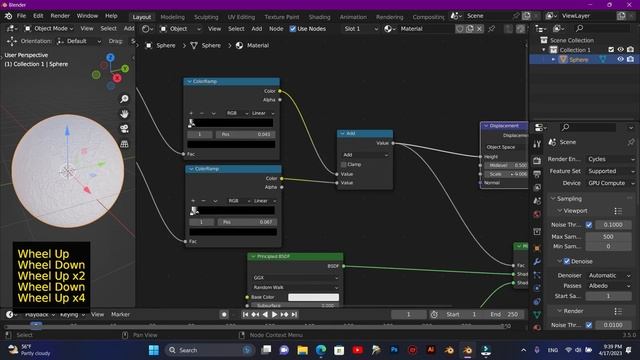 How To Make A Procedural Vein Material In Blender For Beginner (Blender Tutorial) #blendertutorial