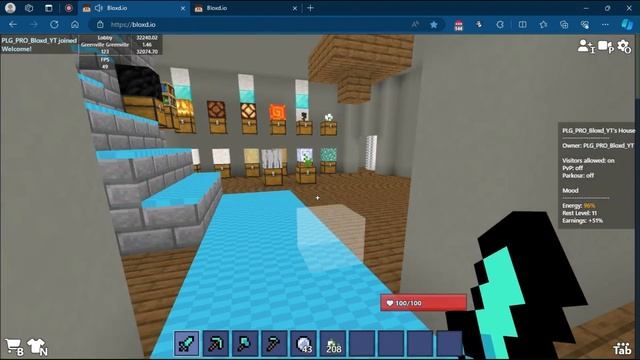 Duping the "Lily of the Valley" in Bloxd.io Greenville!! || Bloxd.io Greenville смотреть онлайн