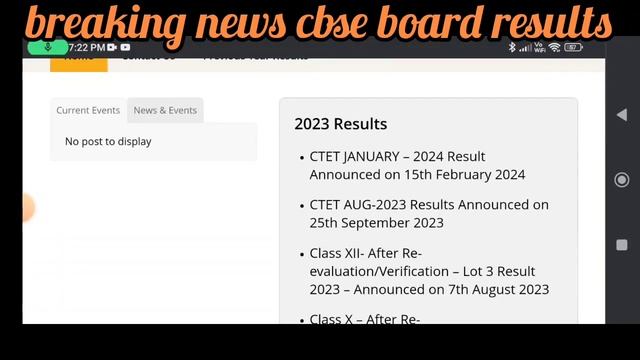 breaking news for cbse students 10 & 12 class results will be declear in first week of May 24 resul смотреть онлайн