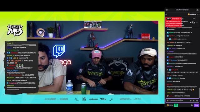 Squeezie a la braguette ouverte pendant le match GENTLE MATES ! Feat GOTAGA et BRAWKS смотреть онлайн