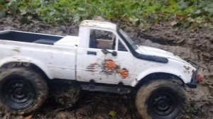WPL C24-1 Mudding & Swimming - The Rc Truck that keeps on Trucking........