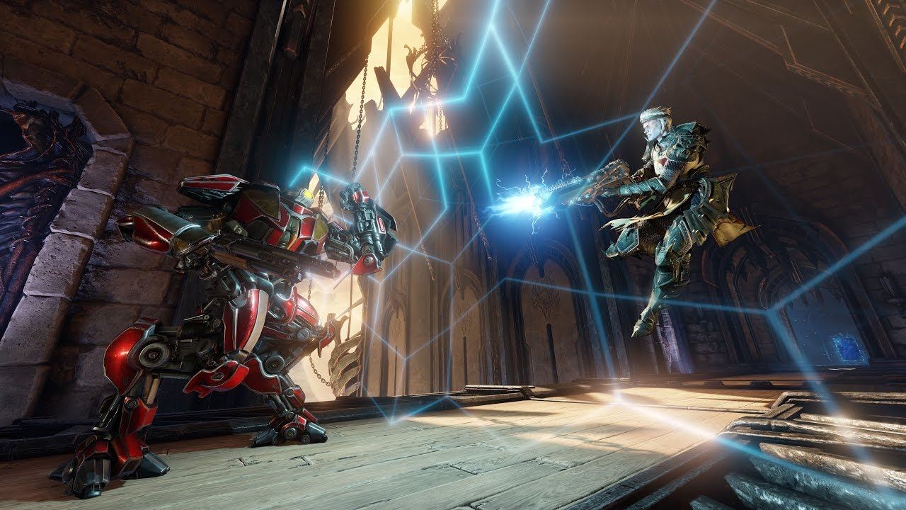Новый режим «Дуэль» Quake Champions смотреть онлайн