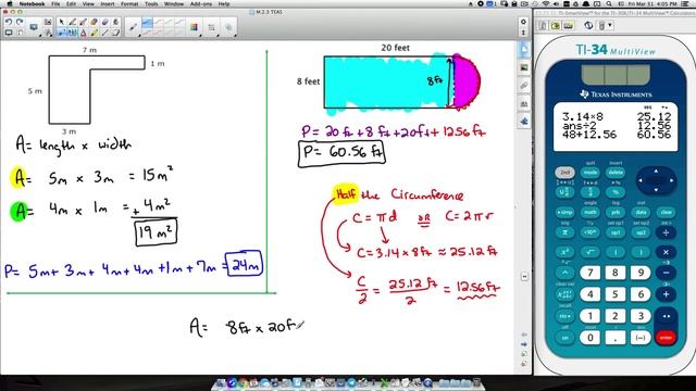 TEAS Math Tutorial - M.2.4 - Geometry - Area and Perimeter - Chapter 33 смотреть онлайн