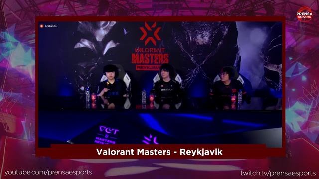 DRX, Xerxia Gaming y Zeta Division / Valorant Masters Press Room смотреть онлайн