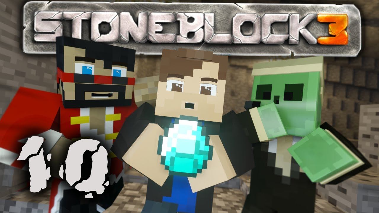 STONEBLOCK 3 MODDED MINECRAFT 1.18 Ft. CaptainSparklez & PeteZahHutt - Ep. 10