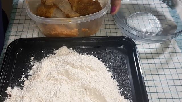 How to make KFC චිකන් | KFC style fried chicken | sinhala recipe смотреть онлайн