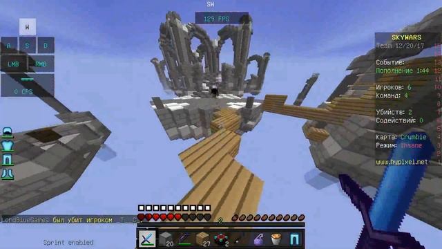 что мне снимать minecraft, warface [Hypixel Mini-Game Minecraft] смотреть онлайн