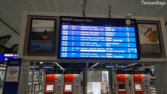 Дрезден. Dresden. Bahnhof.