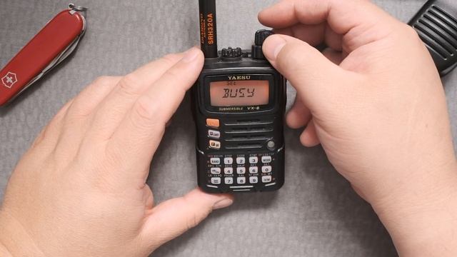 Yaesu VX-6 Scan Duration