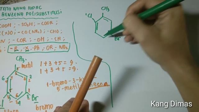 Tata Nama IUPAC Benzena Polisubstitusi смотреть онлайн