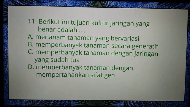 SOAL BIOTEKNOLOGI KLS 9 смотреть онлайн