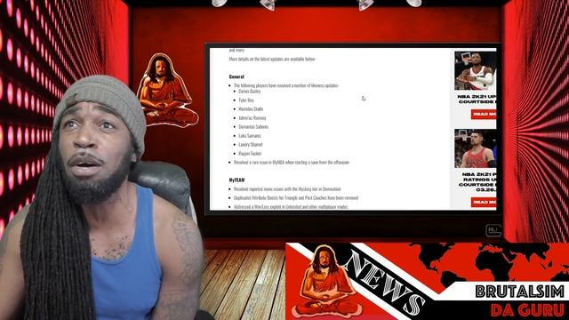 NBA 2K21 NEXT-GEN PATCH #6 OFFICIAL PATCH NOTES смотреть онлайн