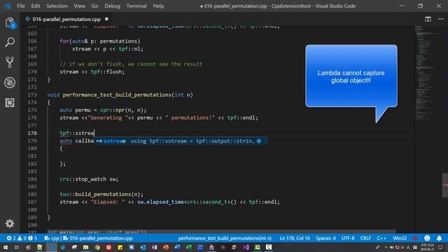 C++2a Standard: (Threading 04) Lambda init-capture for Inter-Thread Communication (016) смотреть онлайн
