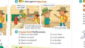 2-ci sinif İngilis dili dərslik səh 44,45, iş dəftəri səh 38,39. Happy campers 2 pages 44,45