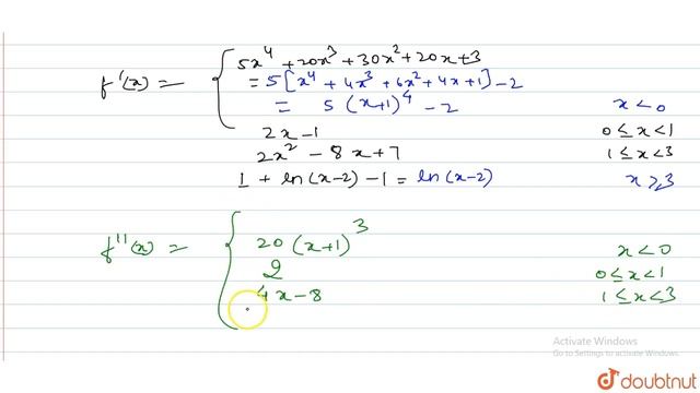 Let `f:RtoR` be given by `f(x)={{:(x^(5)+5x^(4)+10x^(3)+3x+1,xlt 0),(x^(2)-x+1,0 le x lt1) смотреть онлайн