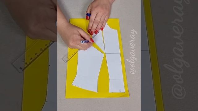 Как размоделировать вытачки - Простой способ #dreamsi #вытачки смотреть онлайн