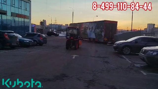Проводим демонстрации тракторов Kubota. смотреть онлайн