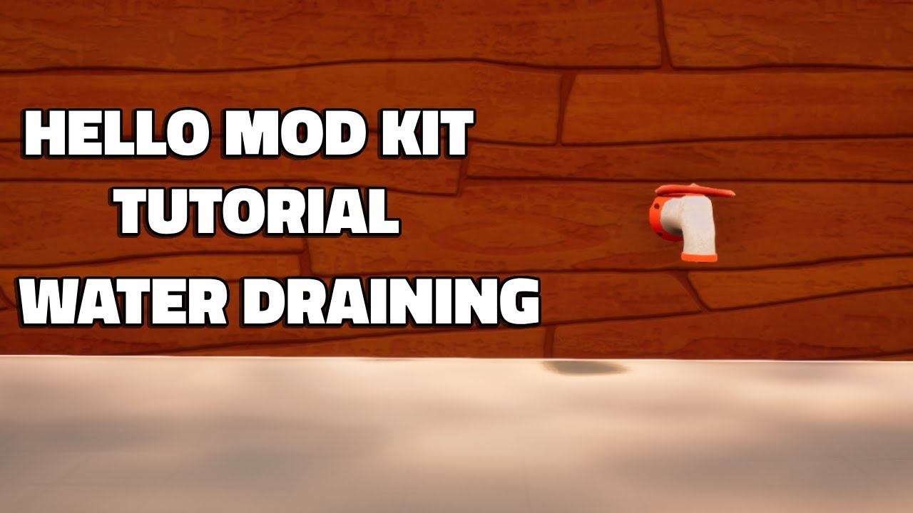 Water Draining Puzzle | Hello Mod Kit Tutorial смотреть онлайн