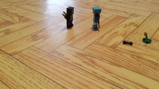 Вот такие метаморфозы случилось с человечиками Лего 😄 они превратились в Minecraft смотреть онлайн
