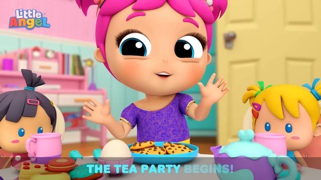 Baby John's Playtime Song in the Rainbow Color Ball Pit | @LittleAngel And Friends Kid Songs смотреть онлайн