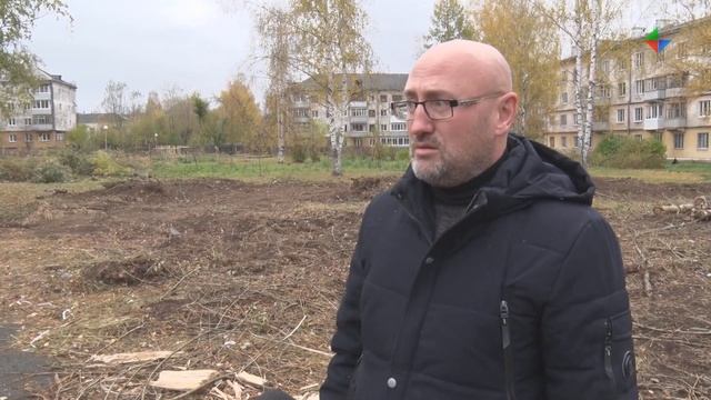 Комфортная городская среда: в сквере по Ком. проспекту, 37 начались работы смотреть онлайн