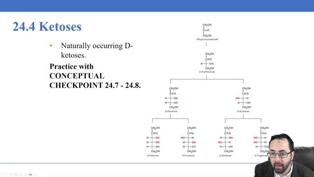 Lecture 12.1 Monosaccharide Structure and Stereochemistry смотреть онлайн