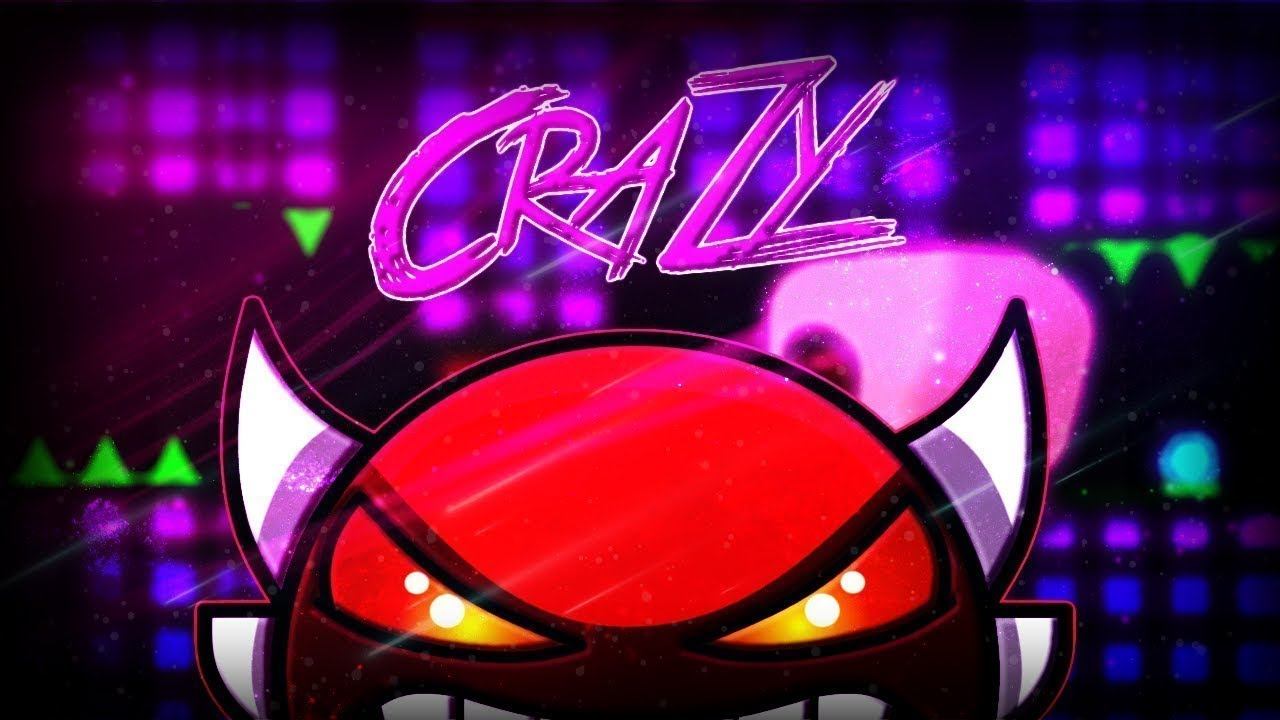34-100% CraZy (hard demon) || Geometry dash смотреть онлайн