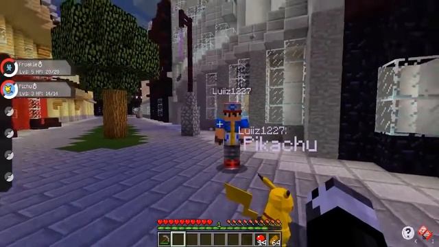 Minecraft- Pokemon X Y - ROUBARAM O GRENINJA E O PIKACHU #4 Minecraft Mod смотреть онлайн