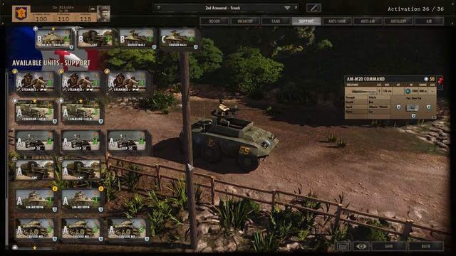 UPDATED! 2e Blindée (2e DB) - Steel Division: Normandy 44 Battlegroup Overview #8 смотреть онлайн