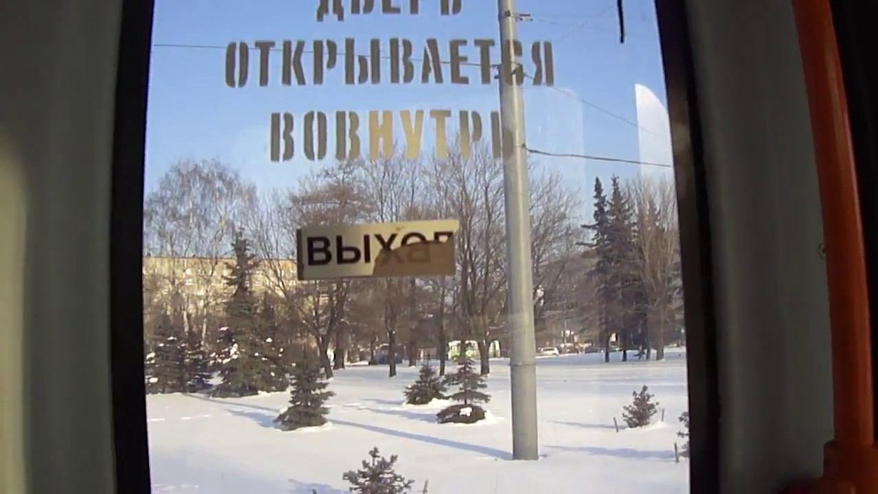 Трамвай Санкт-Петербурга 236: ЛМ-99АВН б.3915 по №40 (07.02.12) смотреть онлайн
