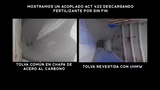 Acoplado 422 descargando Fertilizante en sinfin смотреть онлайн